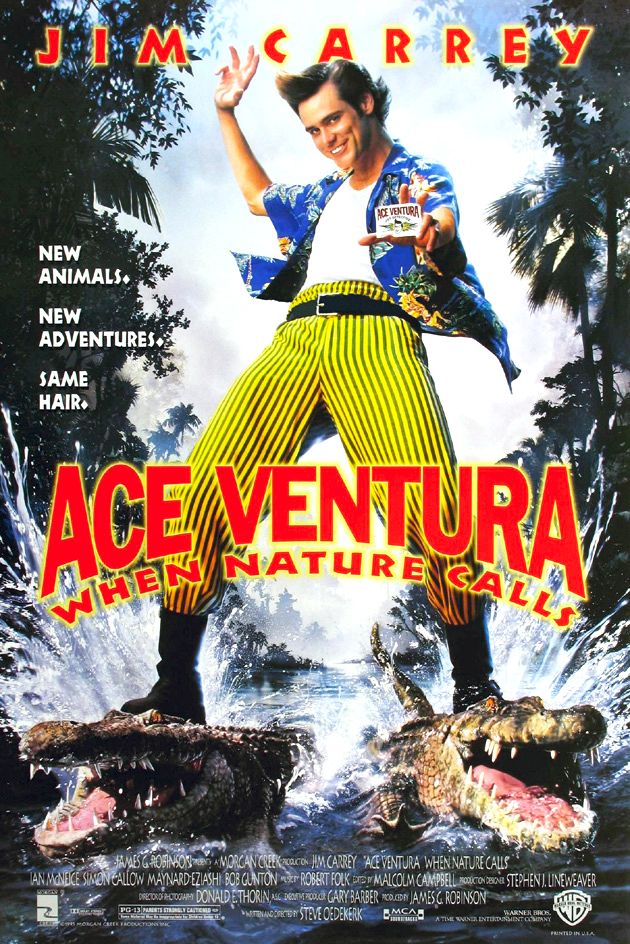 دانلود دوبله فارسی فیلم Ace Ventura: When Nature Calls 1995