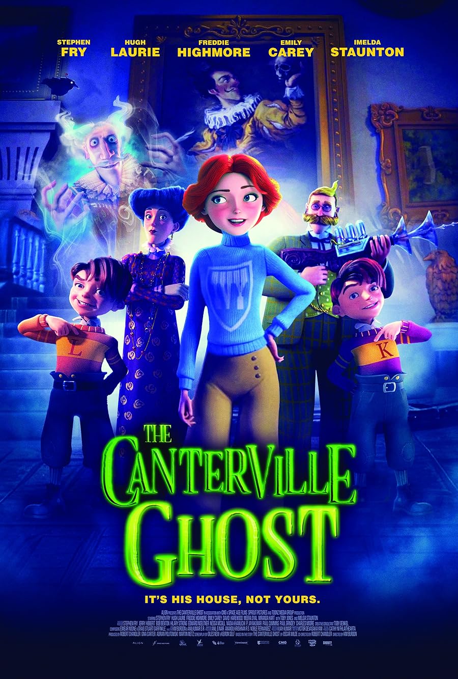 دانلود دوبله فارسی فیلم The Canterville Ghost 2023