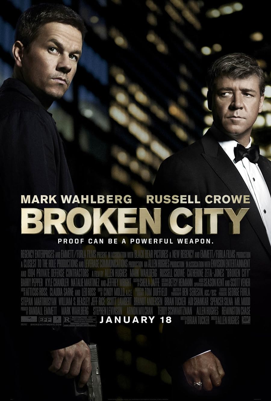 دانلود دوبله فارسی  فیلم Broken City 2013