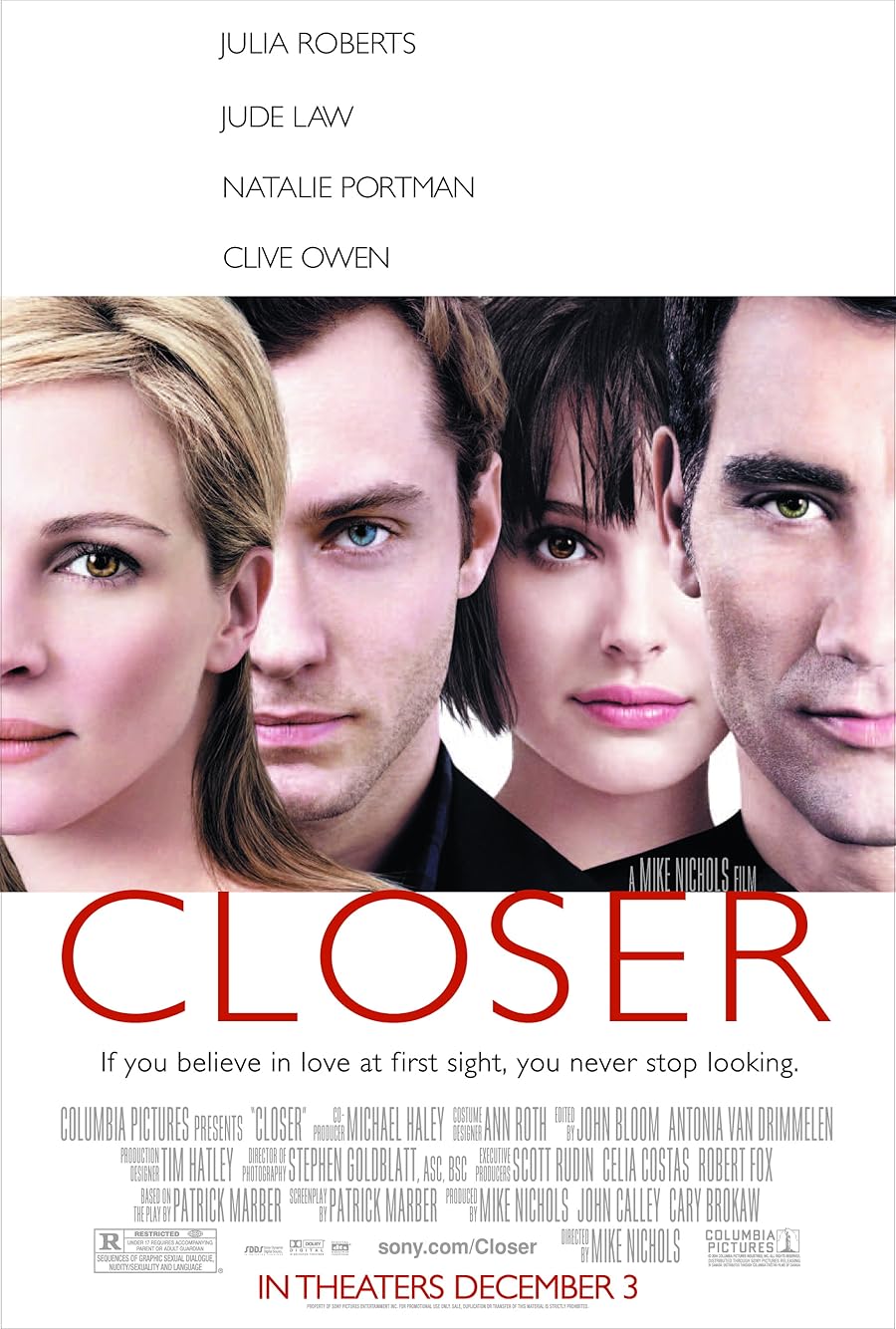 دانلود فیلم Closer 2004 با زیرنویس چسبیده