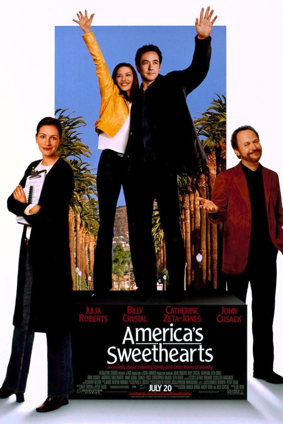 دانلود فیلم America’s Sweethearts 2001 با زیرنویس فارسی چسبیده