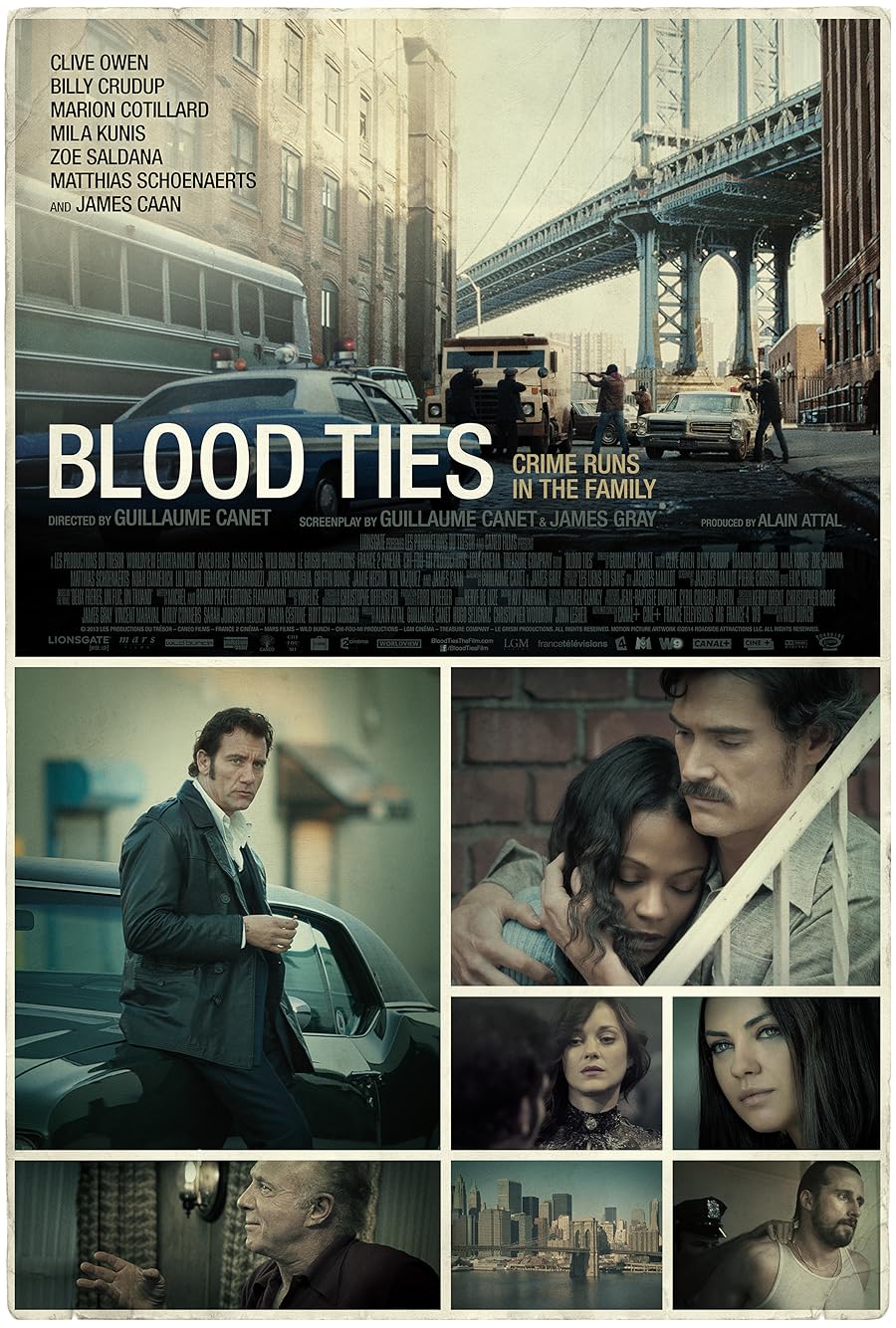 دانلود فیلم Blood Ties 2013 با زیرنویس چسبیده