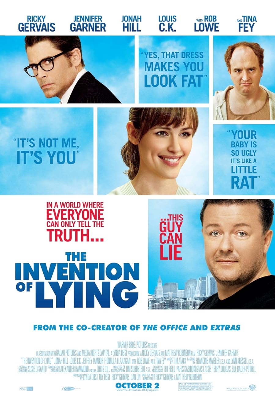 دانلود فیلم The Invention of Lying 2009 با زیرنویس چسبیده