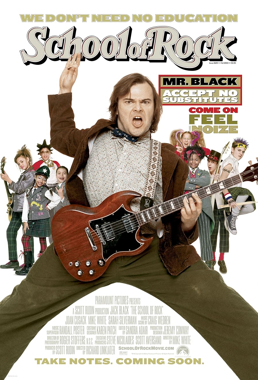 دانلود فیلم School of Rock 2003 با زیرنویس چسبیده