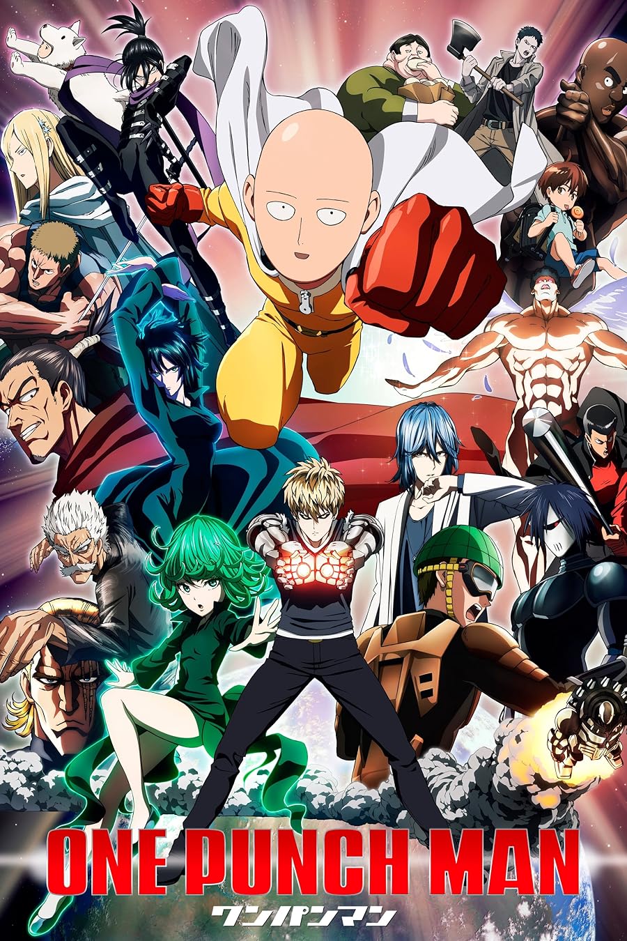 دانلود سریال One Punch Man با زیرنویس فارسی چسبیده